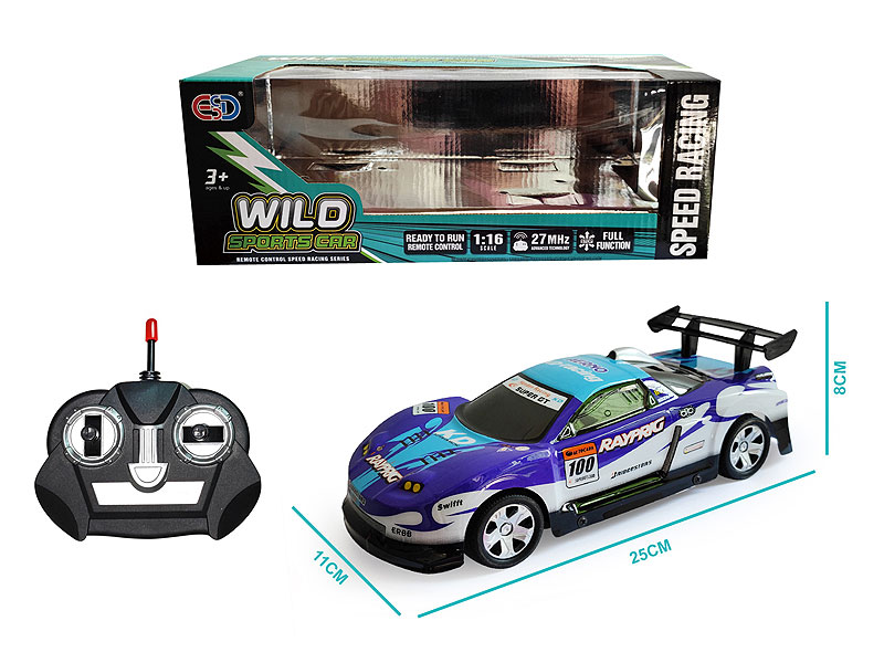 1:16 R/C Car 4Ways toys