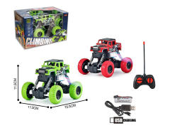 1:24 R/C Climbing Car 4Ways W/L_Charge(2C) toys