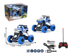 1:24 R/C Climbing Car 4Ways W/L_Charge(2C) toys