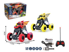 1:24 R/C Climbing Car 4Ways W/L_Charge(2C) toys