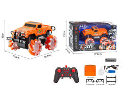 2.4G 1:14 R/C Spray Cross-country Car W/L_M_Charge toys