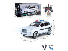 1:14 R/C Police Car 4Ways W/Charge toys