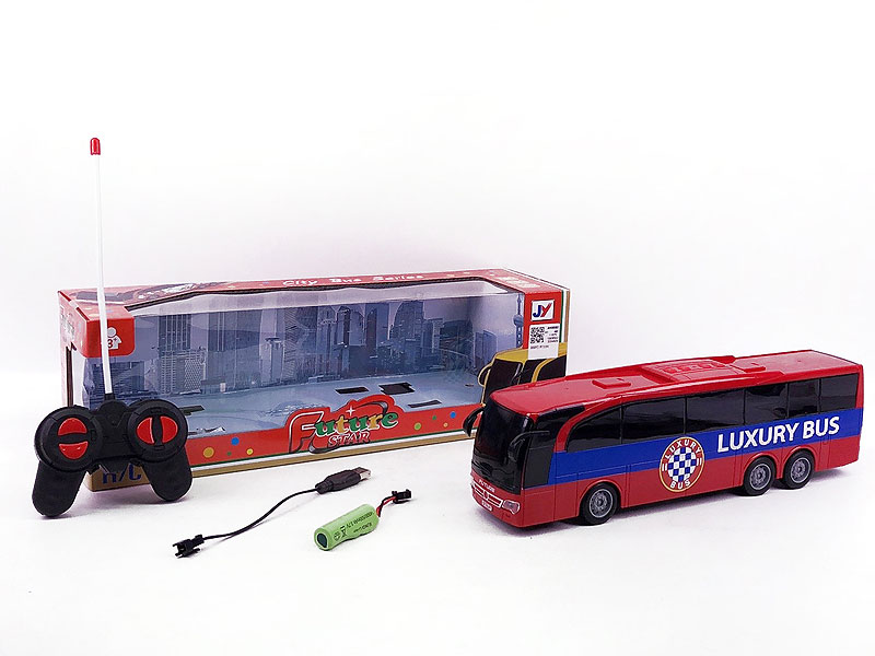 R/C Bus 4Ways W/L_Charge toys