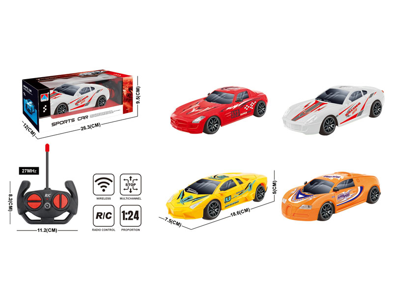 1:24 R/C Racing 4Way Car(4S) toys