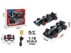 1:18 R/C Equation Car 4Ways W/Charge(2S2C) toys