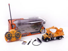 Die Cast Construction Truck R/C W/L_Charge toys