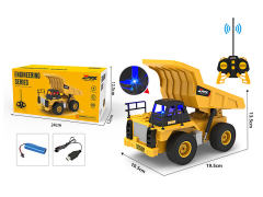 1:24 R/C Construction Truck 6Ways W/L_Charge toys