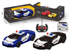 1:22 R/C Police Car 4Way W/L_Charge(2C) toys