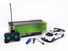 R/C Police Car 4Way W/L_Charge(3C) toys
