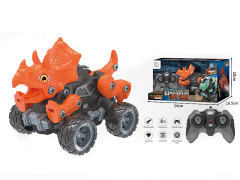 2.4G R/C Spray Diy Triceratops W/L_Charge toys
