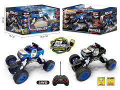1:22 R/C 2Wd Police Car 4Way W/L_Charge(2C) toys