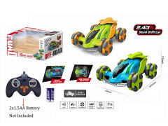 2.4G 1:16 R/C Spray Stunt Car W/L_M_Charge(2C) toys