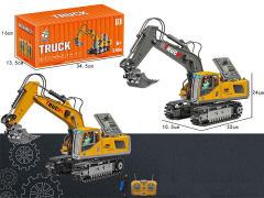 2.4G Die Cast Construction Truck 11Ways R/C W/Charge(2C) toys