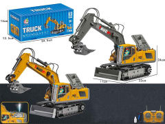 2.4G Die Cast Spray Construction Truck 13Ways R/C W/Charge(2C) toys