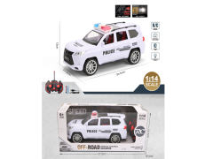 1:14 R/C Police Car 4Way W/L_Charge toys
