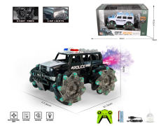 2.4G 1:16 R/C Spray Stunt Police Car  W/L_Charge(2C) toys