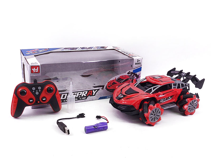 2.4G R/C Spray Stunt Car W/L_Charge(3C) toys