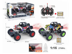 1:16 R/C Climbing Car 6Ways W/L(2C) toys