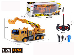 1:25 R/C Construction Truck 4Ways W/Charge toys