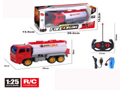 1:25 R/C Fire Engine 4Ways W/Charge toys