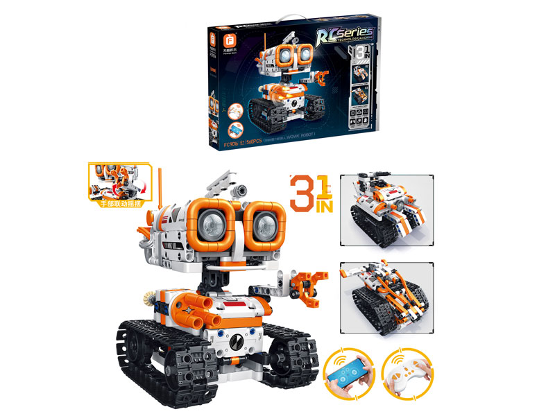 R/C Block Robot toys