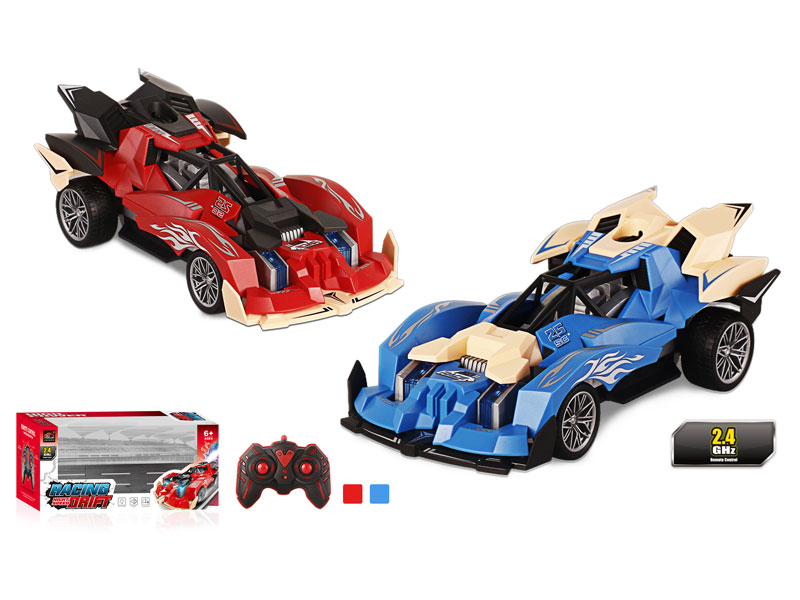 2.4G 1:14 R/C Stunt Spray Car 6Ways(2C) toys