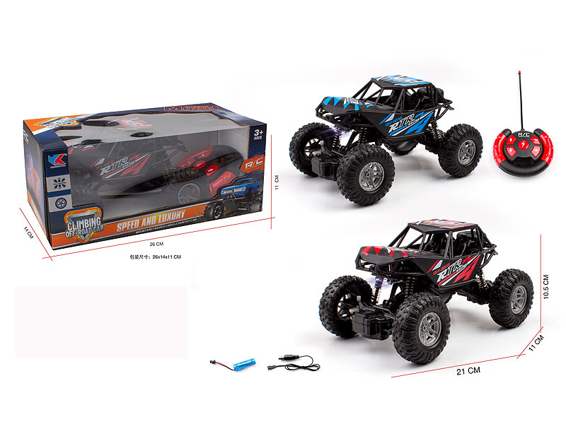 1:18 R/C Climbing Car W/Charge(2C) toys