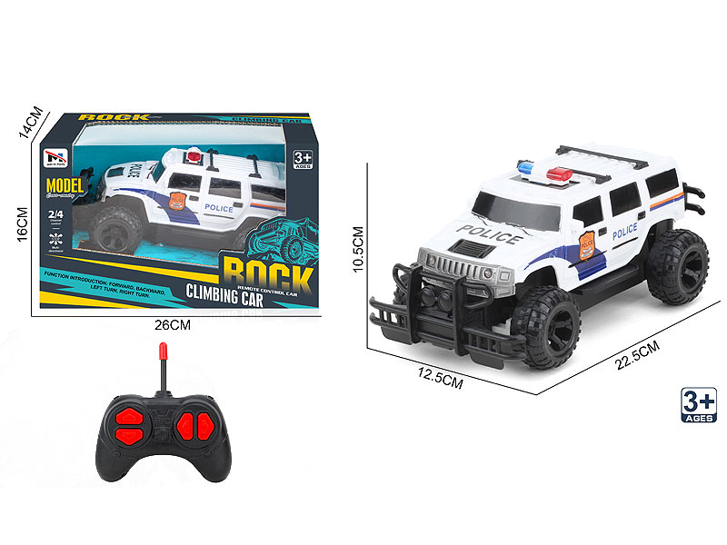 R/C Cross-country Police Car 4Ways toys