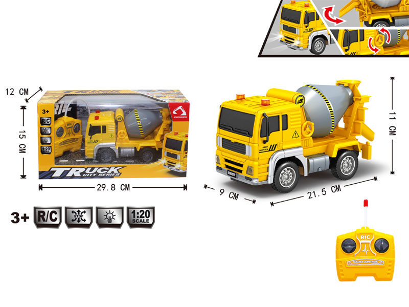 R/C Construction Truck 4Ways W/L toys