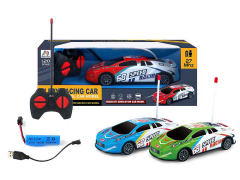 1:20 Die Cast Racing Car 4Way R/C W/L_Charge(3C) toys