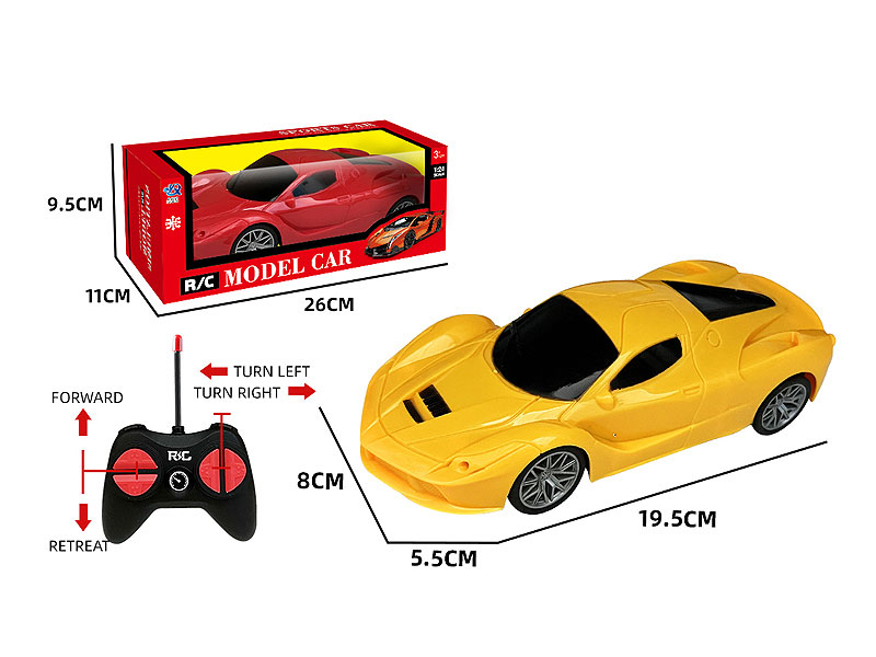 R/C Sports Car 4Ways(2C) toys