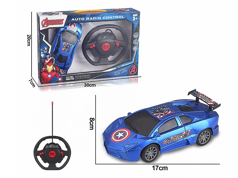 1:24 R/C Car 4Ways toys