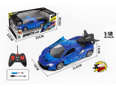 1:18 R/C Spray Car 5Ways W/L_Charge toys