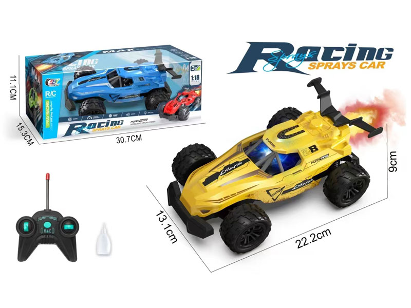 1:18 R/C Sypra Racing Car 5Ways W/L(2C) toys