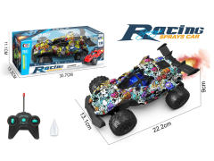 1:18 R/C Sypra Racing Car 5Ways W/L(2C)