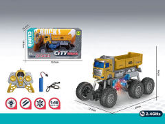 2.4G 1:16 R/C Construction Truck 5Ways W/L_Charge