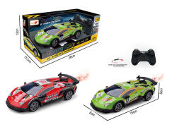 2.4G 1:22 R/C Spray Car 6Ways W/L_Charge(3C) toys