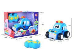 2.4G R/C Plush Police Car W/M toys