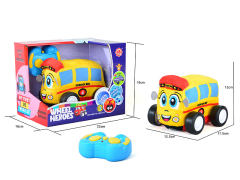 2.4G R/C Plush School Bus W/M toys