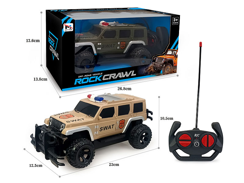 R/C Police Car 4Ways(2C) toys