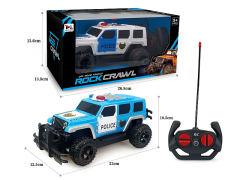 R/C Police Car 4Ways(2C) toys