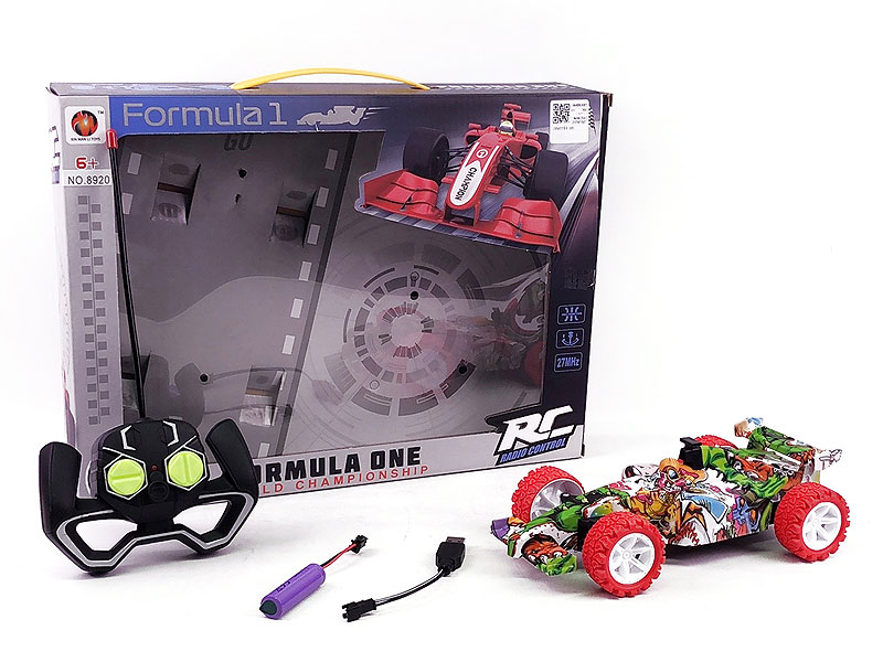 R/C Equation Car 4Ways W/Charge toys