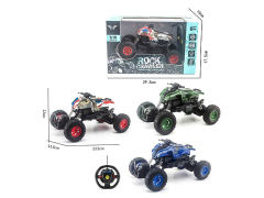 1:18 R/C Motorcycle 4Ways W/L(3C)