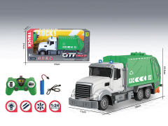 2.4G1:24 R/C Sanitation Truck 7Ways W/L_Charge