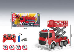 2.4G1:24 R/C Fire Engine 7Ways W/L_Charge toys