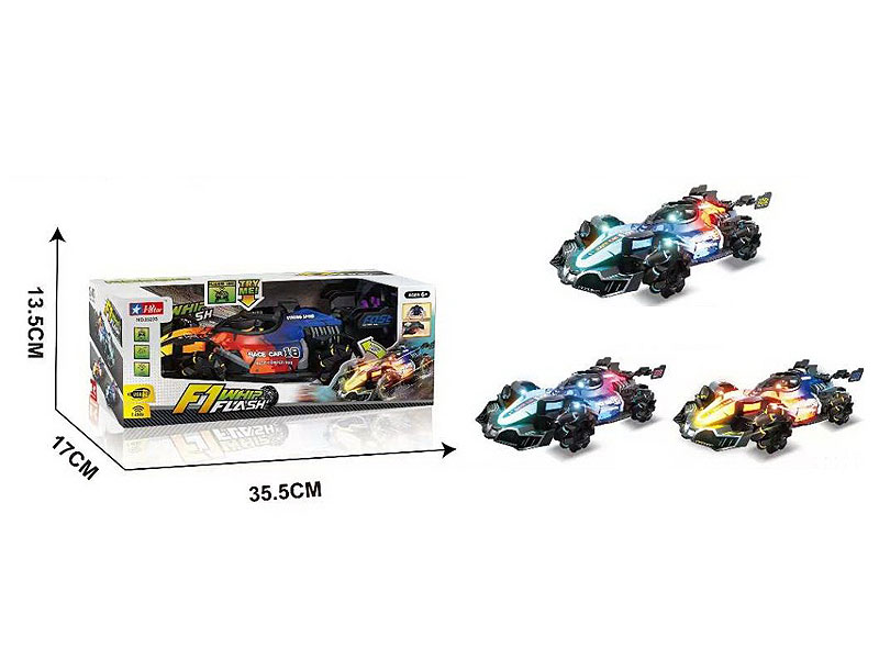 2.4G R/C Spray Stunt Equation Car W/L_S_Charge(3C) toys