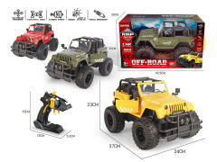 2.4G 1:10 R/C Jeep 4Ways W/L_M_Charge(2C) toys