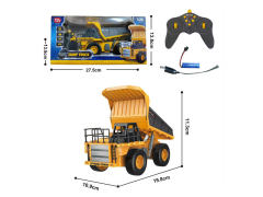 Die Cast Construction Truck 9Ways R/C W/L_Charge toys