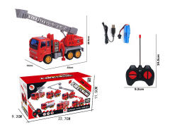 R/C Fire Engine 4Ways W/Charge toys