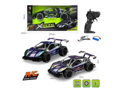 1:18 R/C Sports Car W/Charge(3C) toys